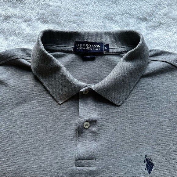 NWT U.S. Polo Assn. Performance Piqué Polo - Picture 3 of 5